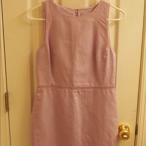 LOFT lavender linen shift sundress